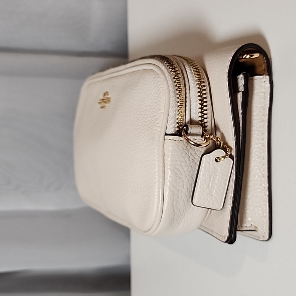 Coach Anna Fold-over Clutch Crossbody And Camera Bag With Strap - Picture 6 of 17